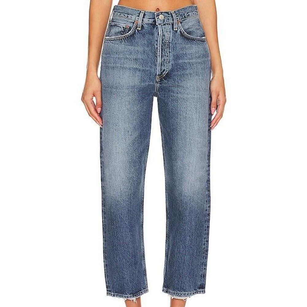 NWT Agolde 90s Crop Mid Rise Straight Jeans